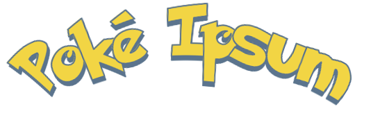 Poké Ipsum Logo